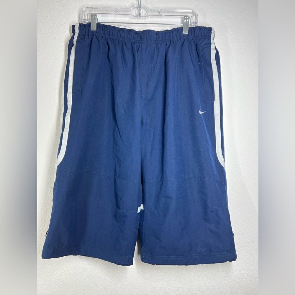NIKE Men’s Traning Shorts Size XL Blue White